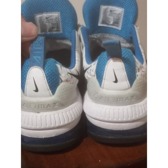 Nike Boy's Air Max Genome White Blue DM7600 100 Fashion Shoes Size 7Y - Picture 11 of 14